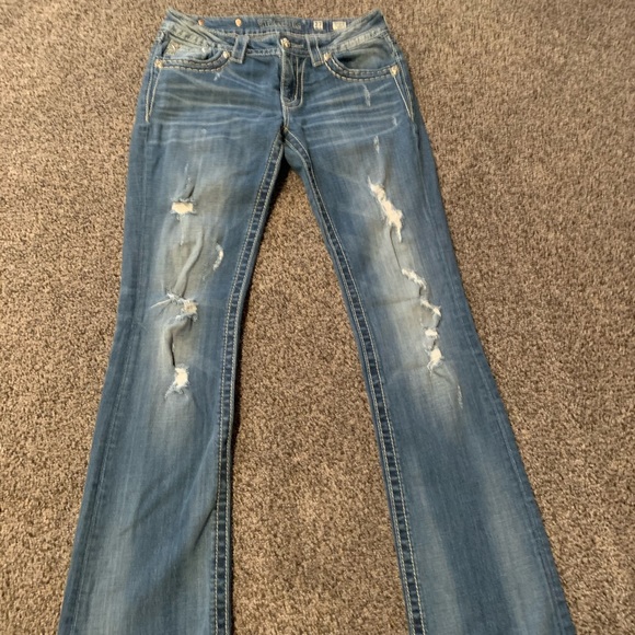 Miss Me Boot Stretch Jeans - Picture 3 of 6